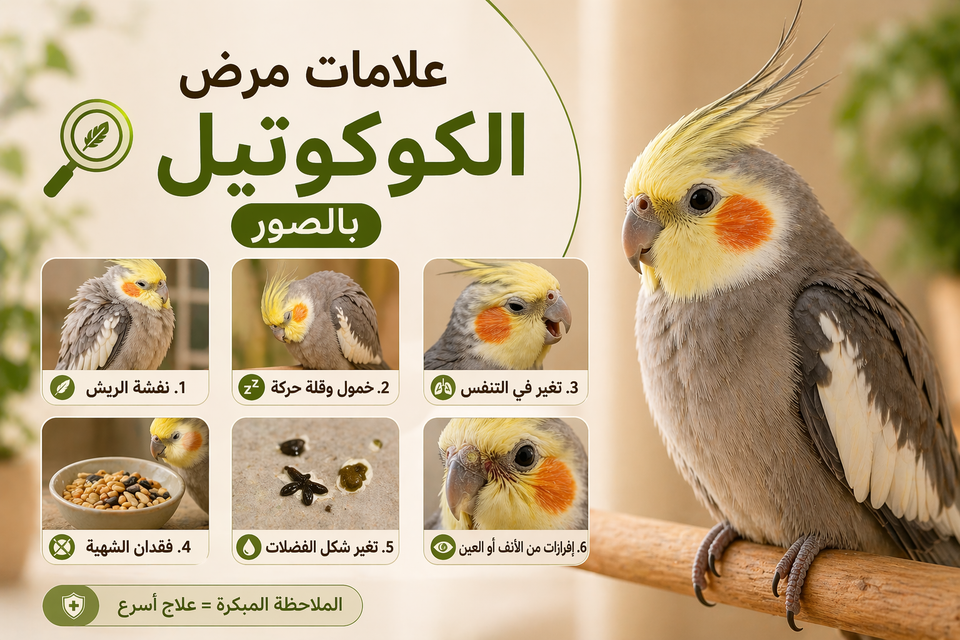 علامات مرض الكوكتيل 