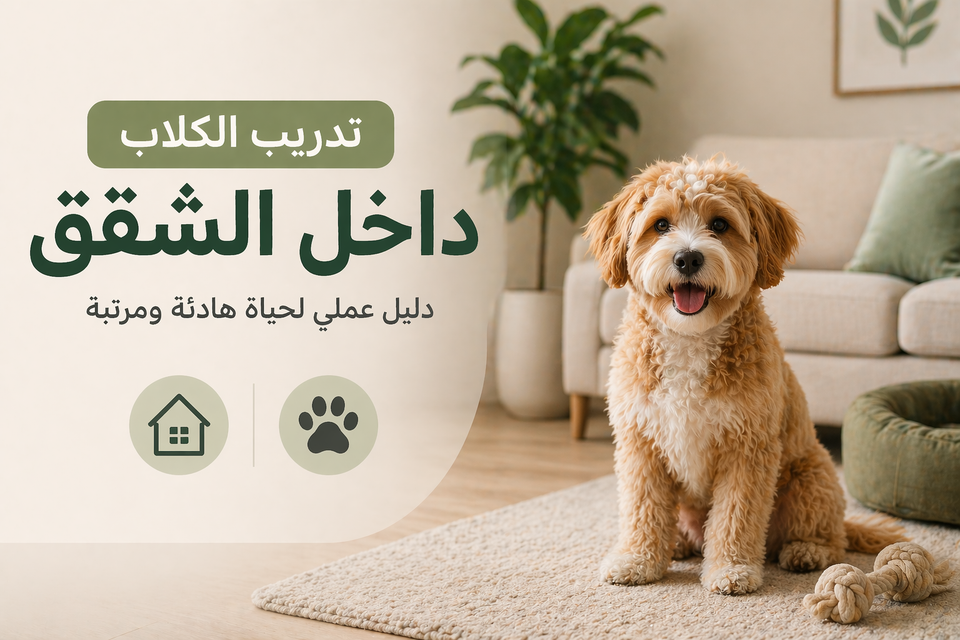 تدريب الكلاب داخل الشقق