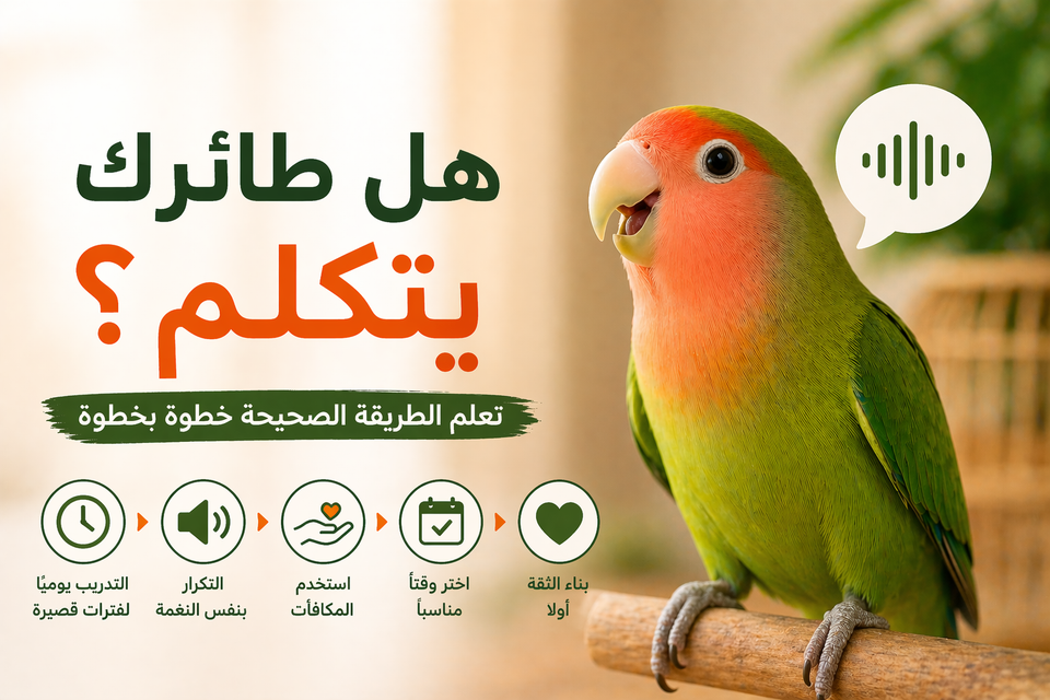 تعليم الطير الكلام