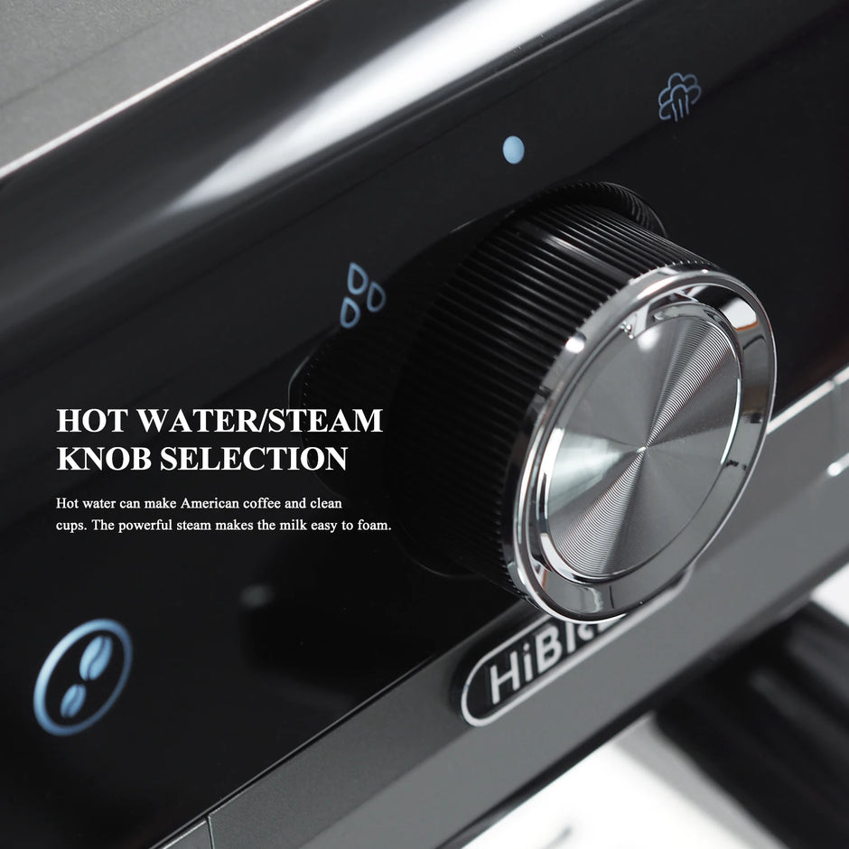 ماكينة إسبريسو HiBREW Barista Pro بقوة 20 بار - ماكينة قهوة تجارية من الحبوب إلى الكوب