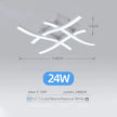 Ceiling light fixture with dimensions and power rating on a gray background