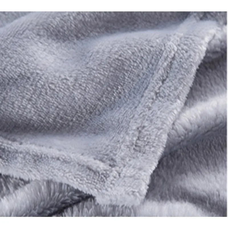 Close-up of textured gray fabric