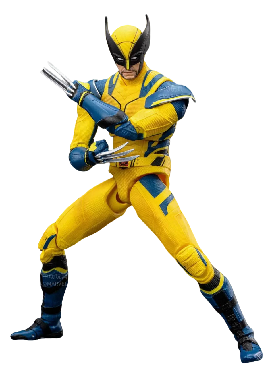 تمثال Deadpool & Wolverine – 18cm PVC قابل للتجميع | ZD Toys سلسلة Super War