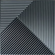 Black and gray geometric patterned tiles
