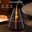 جهاز ترطيب هواء USB مصغر وناشر عطور – لهب LED، 7 ألوان، 120ml