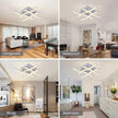 Ceiling light fixture in various indoor settings including living room, restaurant, study, and bathroom.