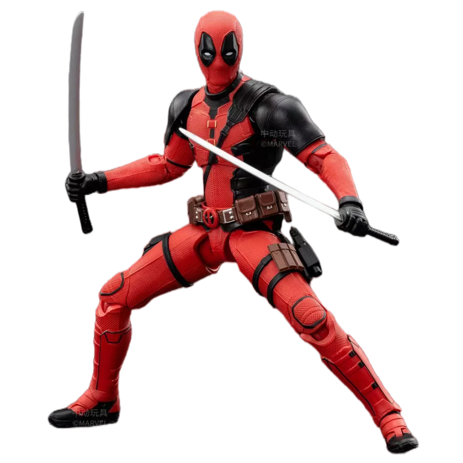 تمثال Deadpool & Wolverine – 18cm PVC قابل للتجميع | ZD Toys سلسلة Super War