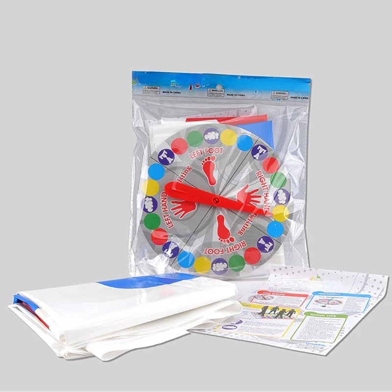 Colorful educational tool with a wheel and packaging on a gray background