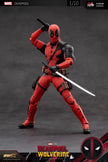 تمثال Deadpool & Wolverine – 18cm PVC قابل للتجميع | ZD Toys سلسلة Super War