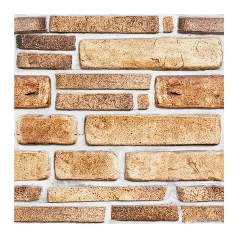 Decorative brick pattern on a white background