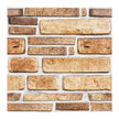Decorative brick pattern on a white background