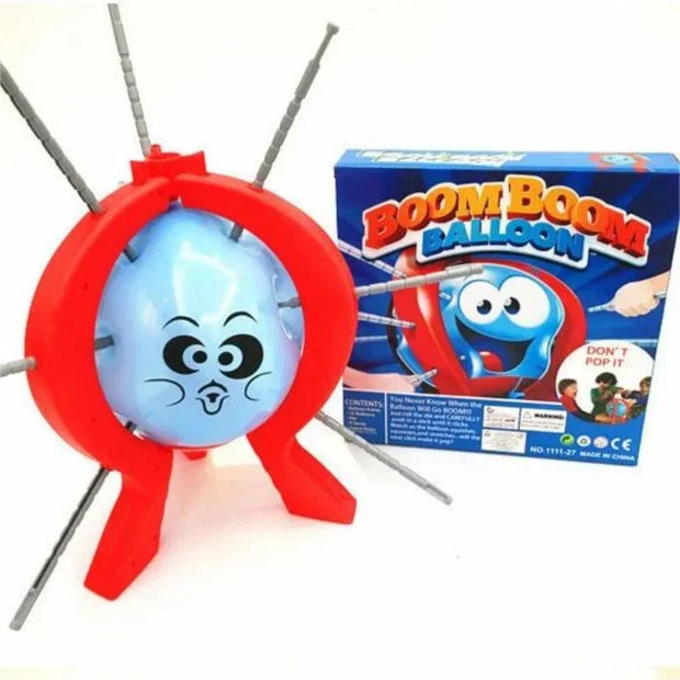 Boom Boom Balloon toy with packaging on a white background