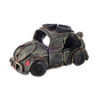 Decorative car-shaped object on a white background