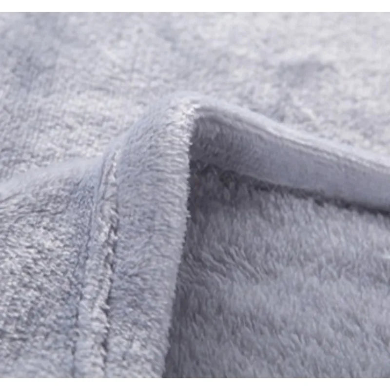 Close-up of gray textured fabric