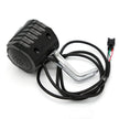 إضاءة أمامية مع بوري للدراجات الكهربائية – 12V إلى 72V، 12W، مقاومة للماء IPX5