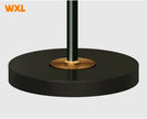 Black and gold stand on a white background with 'WXL' branding.