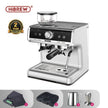 ماكينة إسبريسو HiBREW Barista Pro بقوة 20 بار - ماكينة قهوة تجارية من الحبوب إلى الكوب