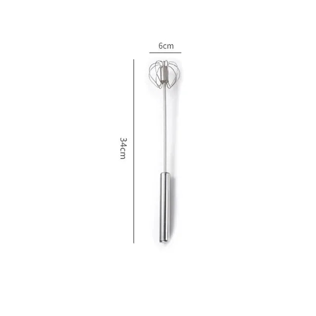 Silver earring with measurements on a white background