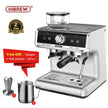 ماكينة إسبريسو HiBREW Barista Pro بقوة 20 بار - ماكينة قهوة تجارية من الحبوب إلى الكوب