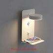 مصباح جداري LED Art Deco مع منفذ USB للشحن ومفتاح لمس – أسود وأبيض
