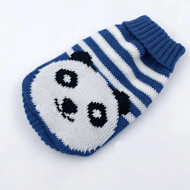 Stylish Pet Comfort Sweaters - Cozy Knitwear for Cats & Dogs in Multiple Patterns