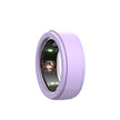 Purple ring-shaped device on a white background